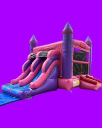 Pink Bounce House (Wet/Dry)